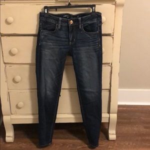 American Eagle super stretch jeggings.